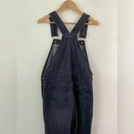 frame denim Classic Jean Overalls in Blackwater Black Wash Sz S NWT READ DESC Photo 4