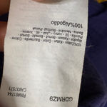 Rip Curl  Blue Gauze Cropped Jumpsuit Wide Leg Square Neck Pockets Size L Photo 7