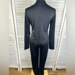 Blushmark  Long Sleeve Stretchy Bodycon Jumpsuit Black w "Baby" Lettering-Large Photo 3