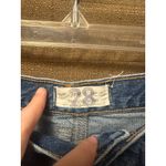 We The Free  Button Fly Denim Distressed Shorts Womans Size 28 Photo 1