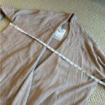 Barefoot Dreams NWT CozyChic Lite Island Wrap Cardigan Size Large / XL Taupe Photo 9