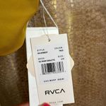 RVCA Golden Brown Tie Front Bralette Swim Bikini Large NWT Photo 3