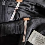 Free People Ensemble Petra Black Satin Pant Crop Top Set Embroidered Siz…0 B21 Photo 5