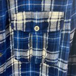 Jane and Delancey  Western Fringe detail with sparkle thread Plaid Long sleeve M Photo 5