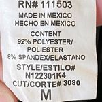 AUW Y2K Faux Leather Mini Dress Black Size Small Sexy Fitted Short Sleeve Photo 6