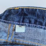 Gap 1969 Blue Dark Wash Stretch Flare Jeans Size 18 Long Photo 4