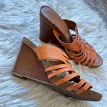 Franco Sarto leather wedge slip-ons Photo 1