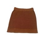 Anthropologie 525 Medium Burnt Orange Women's Elastic‎ Waist Knit Skirt #O9 Photo 6