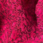 Vintage Prince David Pink Black Print Dress Size 12 Photo 5