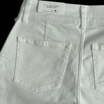 Maurice's M Jeans 5” A-line Shorts Size 2 White High Rise Stretch Photo 5