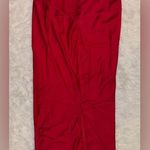 House Of CB NWOT  Scarlett Red Satin colette midi skirt sz XL Photo 7