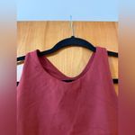 Athleta Conscious Crop Bra A-C Powervita Fabric Breathable Sporty Yoga NWT Large Photo 3