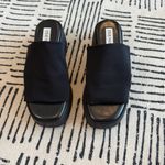 Steve Madden  Slinky30 Black Sandal 6.5 Photo 3