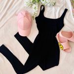 Boutique Black Fitted Jumpsuit Photo 0