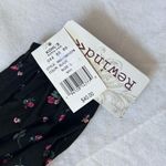 Rewind Black Floral Long Sleeve Lightweight Dress Size Large NEW with Tags Photo 6