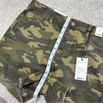 Judy Blue NWT  Camo Army Print Shorts 4” High Rise Frayed Hem Size XL Photo 14