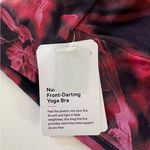 Lululemon  Nulu Front-Darting Yoga Bra Intensity Pink Blossom Multi Size 10 NWT Photo 6
