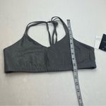 Beyond Yoga  Silver Twinkle Grey Sparkle Sports Bra Women Size Large Shine On NEW Photo 9