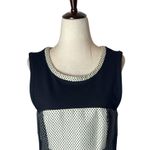 Yoana Baraschi Anthropologie Dress Women 8 Black Dotted Column Sheath Mini Retro Photo 3