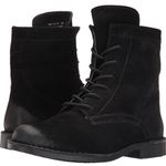 Naughty Monkey Black Suede Army Boots Photo 0