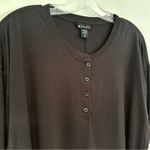 Athleta Canyon Henley Top Lightweight Cropped Women's XL Black Athleisure NWT Photo 7