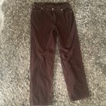 Lands' End  brown corduroy traditional fit size 33 pants Photo 2