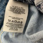 Anthropologie Pilcro patchwork light wash straight leg crop jeans size 32 Photo 8