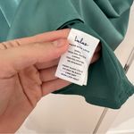 Lulus Lulu’s Love Me Tonight Sage Green Satin One-Shoulder Mini Dress Photo 10