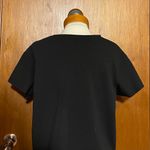 ZARA  W/B Woman's Floral Black Short Sleeve Classic Blouse Size Small Photo 3