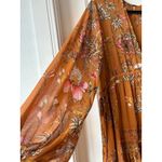 Free People  Cherry Blossom Mini Dress Sz lg Photo 4