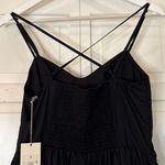 A New Day NWT black corset Aline cross back dress size small Photo 5
