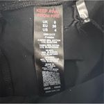 ASOS 4505 Black Icon Leggings Size 4 Activewear Elastic Waistband cotton touch Photo 5