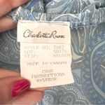 Charlotte Russe Vintage Blue Paisley Halter Slip Dress Size Medium Photo 4