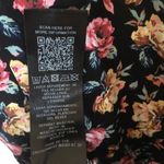 ASOS Design Wrap Front Mini Dress with Crochet Collar in playful floral Sz 2 Photo 11