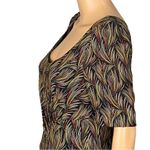 Moulinette Soeurs /ANTHROPOLOGIE “Silk Feather Dress” in 100% Silk. Size 6. EUC Photo 8