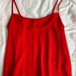 Topshop red cowl neck tank top Photo 2