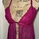 Chic Purple Halter Lingerie Size XL Photo 4