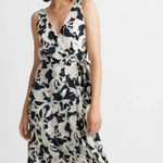 Club Monaco  Black and White Sleeveless Maxi Dress Photo 0