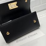Michael Kors Black Mimi Large Flap Wallet Photo 2