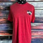 Tultex 5/$65 Valdosta State University Womens Tee Sz S Red Logo Gate Shirt Top Photo 0