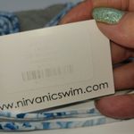 Nirvanic Swim Bikini Zara Top in Crystal Wave (XS) Blue Photo 4