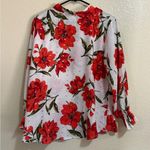 Jon & anna  Red Floral Blouse Photo 1