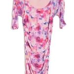 Betsey Johnson NWT Sunset Floral Tie-Dye Mesh Dress Sz Small Photo 0