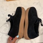 Hush Puppies  Women's Bridget Sneaker suede retro made in USA size 9 Photo 5