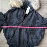 Vince NEW Navy Bomber with Fur Hood Small Photo 8