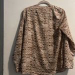 Calvin Klein  Brown Snake‎ Print Top Photo 2