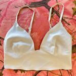 Free People intimately white v neck bralette / sports bra Photo 0