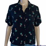 Love Note Love Notes pineapple print buttoned blouse Photo 2