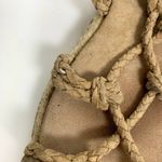 Joie  Lace-Up Braided Suede Flat Gladiator Sandal Photo 4