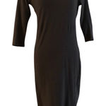 Timing  gray stretchy open back dress women's size L large Photo 0